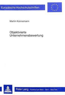 Objektivierte Unternehmensbewertung 1