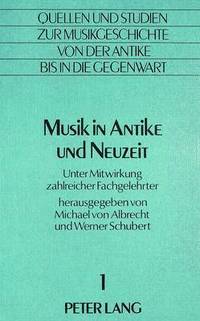 bokomslag Musik in Antike Und Neuzeit