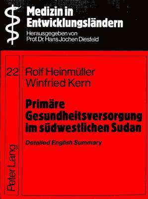 bokomslag Primaere Gesundheitsversorgung Im Suedwestlichen Sudan