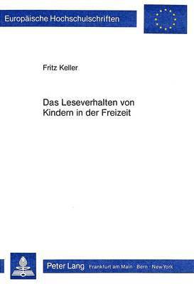 bokomslag Das Leseverhalten Von Kindern in Der Freizeit