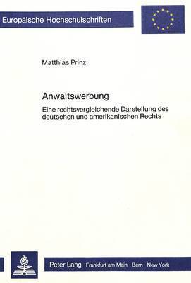 Anwaltswerbung 1