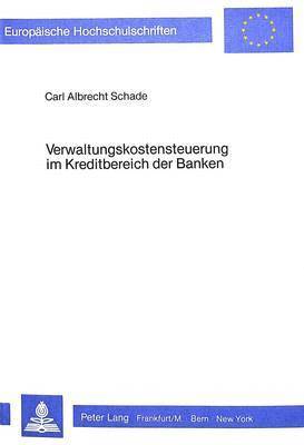 bokomslag Verwaltungskostensteuerung Im Kreditbereich Der Banken