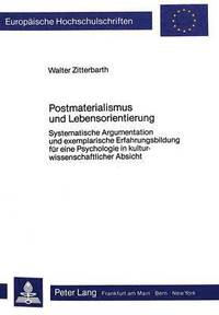 bokomslag Postmaterialismus Und Lebensorientierung