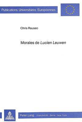 Morales de Lucien Leuwen 1