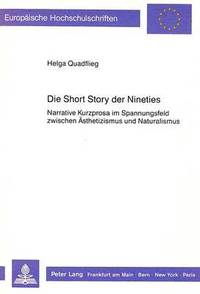bokomslag Die Short Story Der Nineties