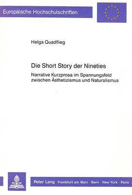 Die Short Story Der Nineties 1