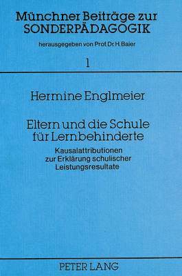 Eltern Und Die Schule Fuer Lernbehinderte 1