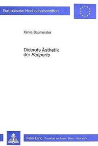 bokomslag Diderots Aesthetik Der Rapports