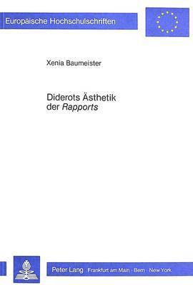 Diderots Aesthetik Der Rapports 1