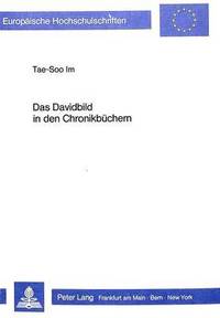 bokomslag Das Davidbild in Den Chronikbuechern