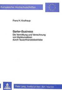 bokomslag Barter-Business