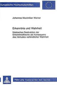 bokomslag Erkenntnis Und Wahrheit