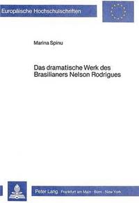 bokomslag Das Dramatische Werk Des Brasilianers Nelson Rodrigues