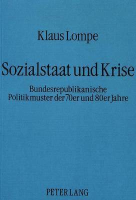 Sozialstaat Und Krise 1