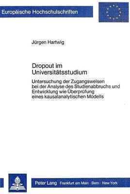 Dropout Im Universitaetsstudium 1