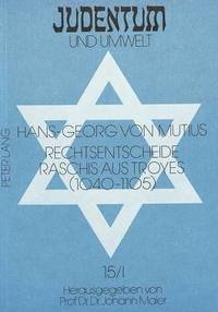 bokomslag Rechtsentscheide Raschis Aus Troyes (1040-1105)