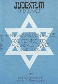 bokomslag Rechtsentscheide Raschis Aus Troyes (1040-1105)