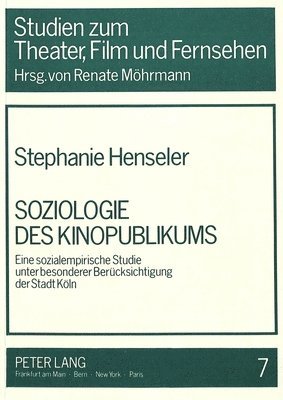 Soziologie Des Kinopublikums 1