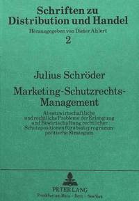 bokomslag Marketing-Schutzrechts-Management