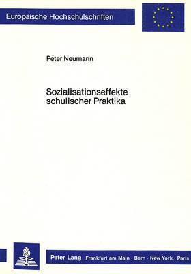 bokomslag Sozialisationseffekte Schulischer Praktika