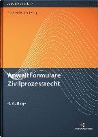 bokomslag AnwaltFormulare Zivilprozessrecht