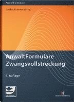 bokomslag AnwaltFormulare Zwangsvollstreckung