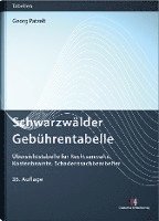 bokomslag Schwarzwälder Gebührentabelle