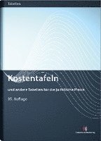 Kostentafeln 1