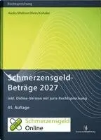 Susanne Hacks, Wolfgang Wellner, Oliver Klein, Klaus Kohake - SchmerzensgeldBeträge 2027 (Buch mit Online-Zugang), Häftad. Tillgänglighet: Lägg i varukorg