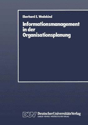 Informationsmanagement in der Organisationsplanung 1