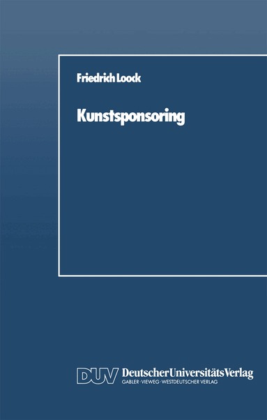 Friedrich Loock - Kunstsponsoring, Häftad