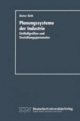 bokomslag Planungssysteme der Industrie