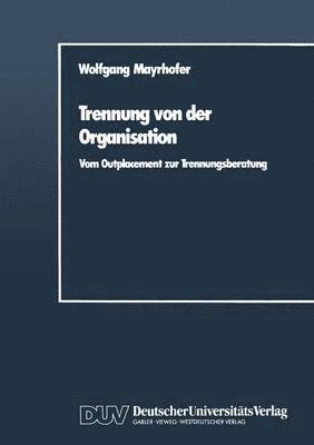 bokomslag Trennung von der Organisation