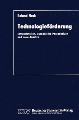 bokomslag Technologieförderung