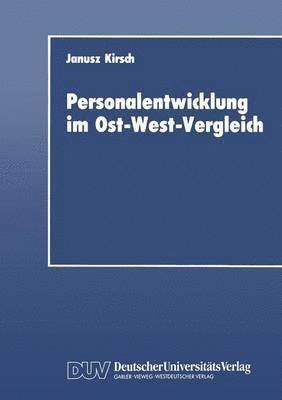 bokomslag Personalentwicklung im Ost-West-Vergleich