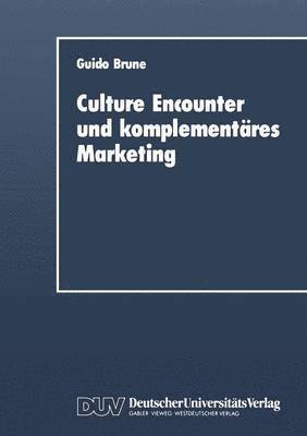 Culture Encounter and komplementares Marketing 1