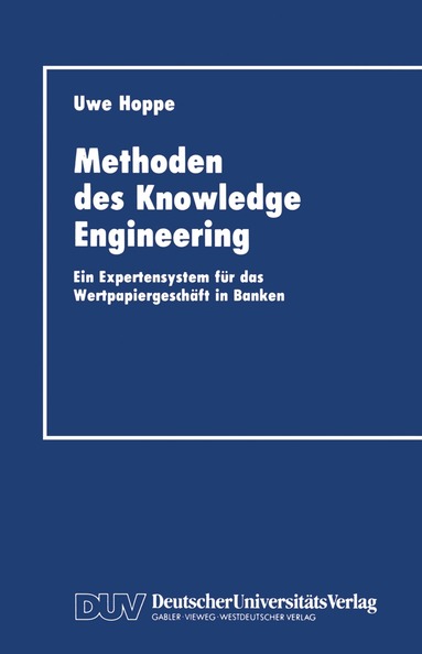 Uwe Hoppe - Methoden des Knowledge Engineering, Häftad