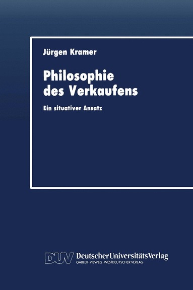 bokomslag Philosophie des Verkaufens