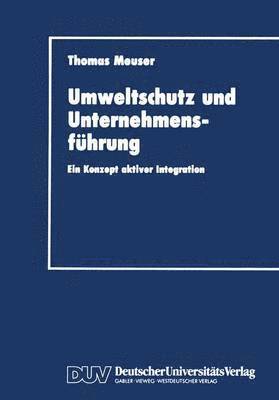 bokomslag Umweltschutz und Unternehmensfhrung