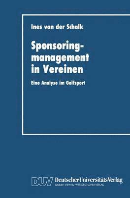 Sponsoringmanagement in Vereinen 1