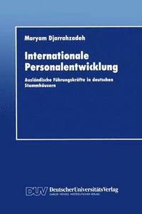 bokomslag Internationale Personalentwicklung