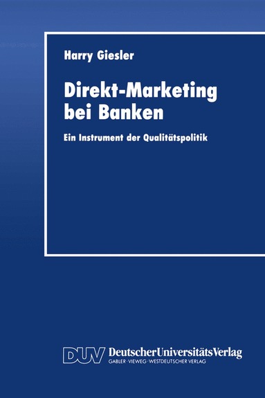 bokomslag Direkt-Marketing bei Banken