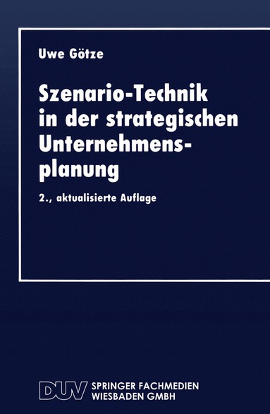 bokomslag Szenario-Technik in der strategischen Unternehmensplanung