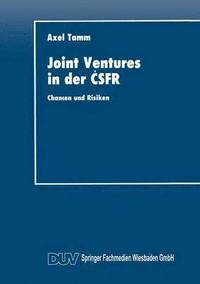 bokomslag Joint Ventures in der CSFR