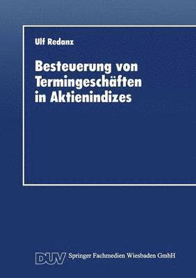 Besteuerung von Termingeschaften in Aktienindizes 1