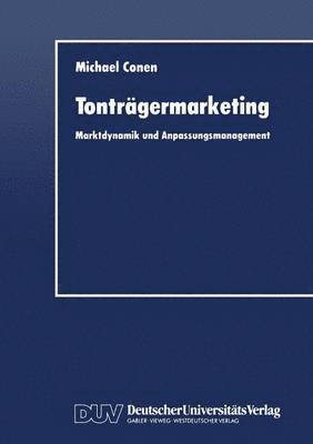 bokomslag Tonträgermarketing: Marktdynamik Und Anpassungsmanagement