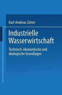 bokomslag Industrielle Wasserwirtschaft