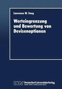 bokomslag Werteingrenzung und Bewertung von Devisenoptionen