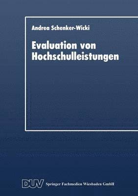 bokomslag Evaluation Von Hochschulleistungen: Leistungsindikatoren Und Performance Measurements