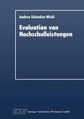 Evaluation von Hochschulleistungen 1